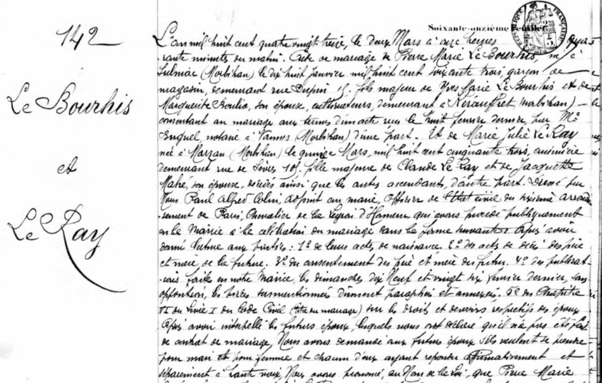 Mariage Le Bourhis Yves Marie - Le Ray Marie Julie 02_03_1893 -1.jpg